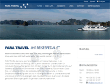 Tablet Screenshot of para-travel.ch